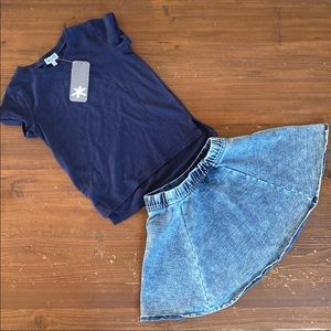 Splendid Skater Skirt Lot Bundle 4/5 4T